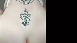 reverse cowgirl anal ride stretches tight hole deep