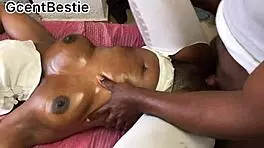 A young pornstar friend screams in passionate homemade missionary orgasm