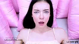 brunette stunner pounded hard during modeling casting fuck