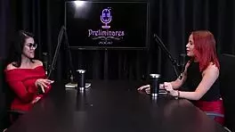 Bruna Ferrari Craves Anal in Sheer Red Lingerie Casting