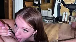 brunette hottie teases juicy ass and tits everywhere