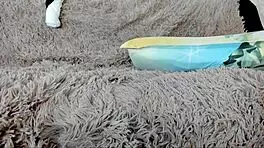 Perfect body babe poses big tits on webcam in solo tease show