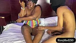thick african bbc stretches horny ebony bbw tight pussy hard