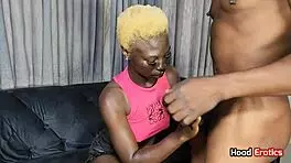 blonde babe's tight pussy stretched wide by massive bbc