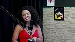 Gym Fetish Ignored in Sheer Red Tease