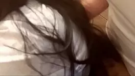 Holy Fuck, Pounding Latina Schoolgirl in Bathroom Uniform!