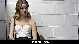 ever wonder what happens when a shoplifter meets security in the backroom