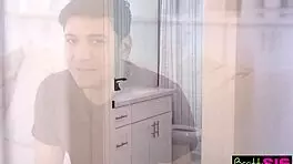 Hailey Rose begs forgiveness riding cock with big tits!