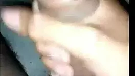 Ecuadorian cock erupts in hot solo cum