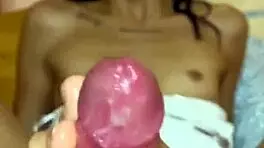 Check out this tiny latina's perfect feet after my epic footjob cumshot! 😍👣