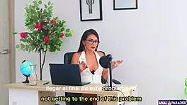 emma and leo conquer anal fears at dr kathylees office with intense session