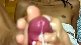 Check out this tiny latina's perfect feet after my epic footjob cumshot! 😍👣