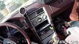 Young Amateur BACKROOM BLOWJOB Leads to Hard DOGGY POUNDING