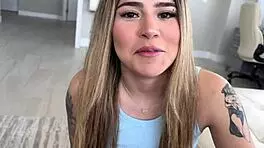 Braces teen Latina rides for creampie in household fantasy play