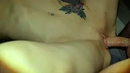 oh yeah, watch this wet teen pussy take a massive creampie up close