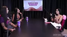 Renatinha melo casts with tifany rocha and didy reis part 2 on sheer red