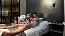 horny young woman seduces teacher for wet pussy pounding in classroom quickie