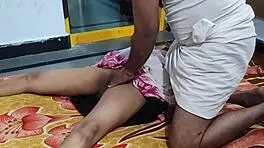 An indian beauty delivers a homemade handjob footjob before riding cowgirl hard