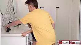 babe lulu chu deepthroats jay romero then takes rough pounding from his big cock