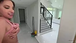 petite amirah adores big cock stuffing every tight hole deep