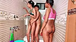 Uttaran20 Homemade FFM Threesome with Deepthroat Doggystyle Creampie