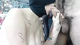 argentinian latina with big tits and ass slurps fat long monster cock