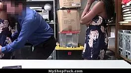 mall officer punishes young black shoplifters with hardcore discipline