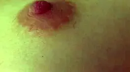 Skinny tattooed student flashes bikini outdoors for dirty tongue play