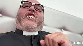 Chubby student Rebeca Addams punished by teacher Damian in hardcore session with blowjob doggystyle and cum