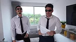 le iane interview leads to intense dp anal pounding