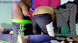 Student seduces teacher for hardcore pussy pounding in stockings