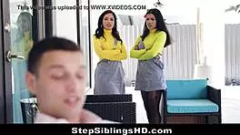 Alina Belle And Maya Farrell Share Passionate Latina Threesome Ecstasy