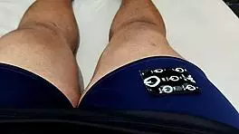 Ex-girlfriend fingers tight pussy soaking wet while stroking small cock nearby