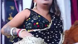 uhh big boobed indian babe fucked while cookin