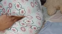 latina bent over fucked doggystyle in pajamas