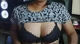 Mitha Shemale Strokes Cock Wildly Masturbating Solo in Office Crossdressing Frenzy!