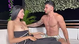 Petite Innocent Latina First Tight Pink Pussy Pounding