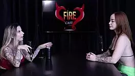 watch this naughty thai beauty tease in sheer red during her wild porn interview!