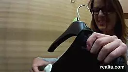 innocent czech cutie seduced in mall for hardcore pov pounding