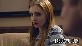 blonde milf and redhead teen swap riding deepthroat in wild foursome orgy