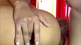 i bend over my lover for intense latina tranny anal doggystyle pounding