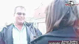 Turkish babe stars in bold german street casting adventure