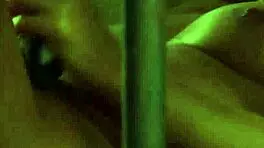 imagine her busty tits heaving as the bound lesbian slave fingers to orgasm