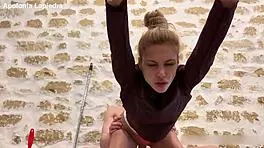 Apolonia Lapiedra Cleans House While Tommy Cabrio Pounds Her Tight Pussy Rough