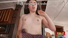 Funsize Petite Babe Chokes On Big Cock Before Rough Spanking And Ass-To-Mouth