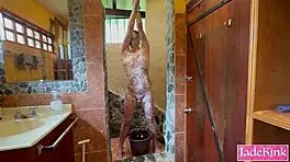 Beg for foam on your humiliated body?