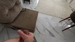 Milf offers tight ass fuck pounding with monster cock creampie