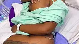 patient seduces horny doctor for rough tit cumshot in hospital frenzy