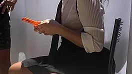 Oh god, she loves sucking that hard cock after the blindfold surprise, craving every deep thrust!