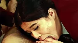 Echo and victoria team up slurping teacher's huge cock, swapping and swallowing his load together 🔥🍆👯💦